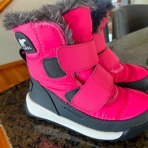 Kids Sorel Hot Pink Boots